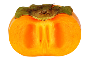 Persimmon cutted PNG image-9192